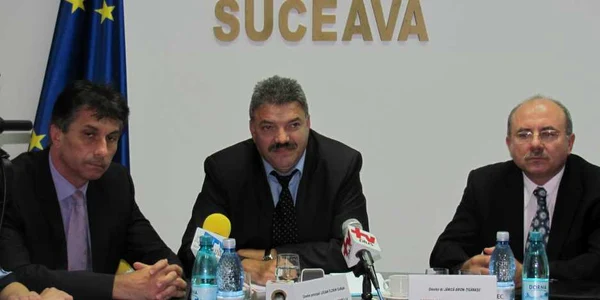 Nicușor Todiruț, Lucian Florin Guran și Jănica Arion-Ţigănaşu (de la stânga la dreapta)