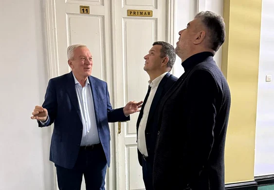 Constantin Toma, Marcel Ciolacu si Sorin Grindeanu  FOTO: Facebook Constantin Toma