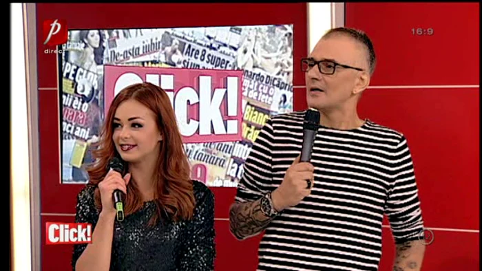Cristi Hrubaru și Ioana Petric au venit în platoul emisiunii ClickCaptură Prima TV