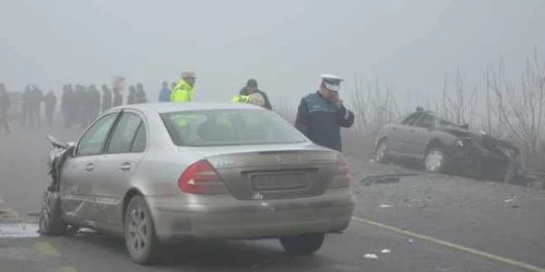 Imagini de la accidentul in care a fost implicat Silviu Lung FOTO Gazeta de Sud 