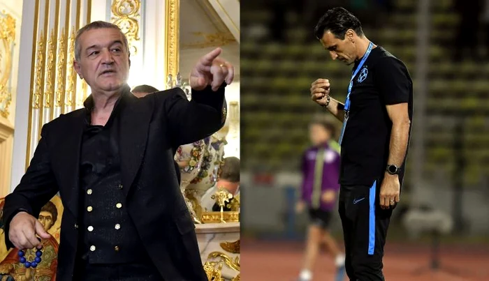 
    Gigi Becali amestecă tot mai mult fotbalul cu religia, iar Bogdan Vintilă pare exact omul de care are nevoie pentru a duce acest lucru la extremFOTOGRAFII: Sportpictures.eu  
