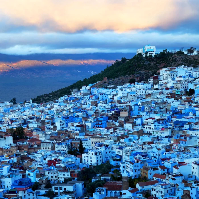 Chefchaouen se află în nordul Marocului
