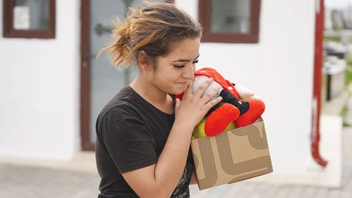 Copiii s-au bucurat de darurile primite