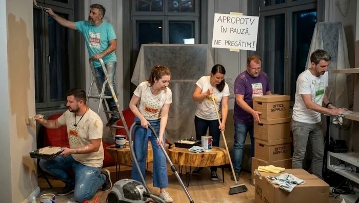 Echipa Apropo TV a anunțat că a luat o pauză foto: Facebook 