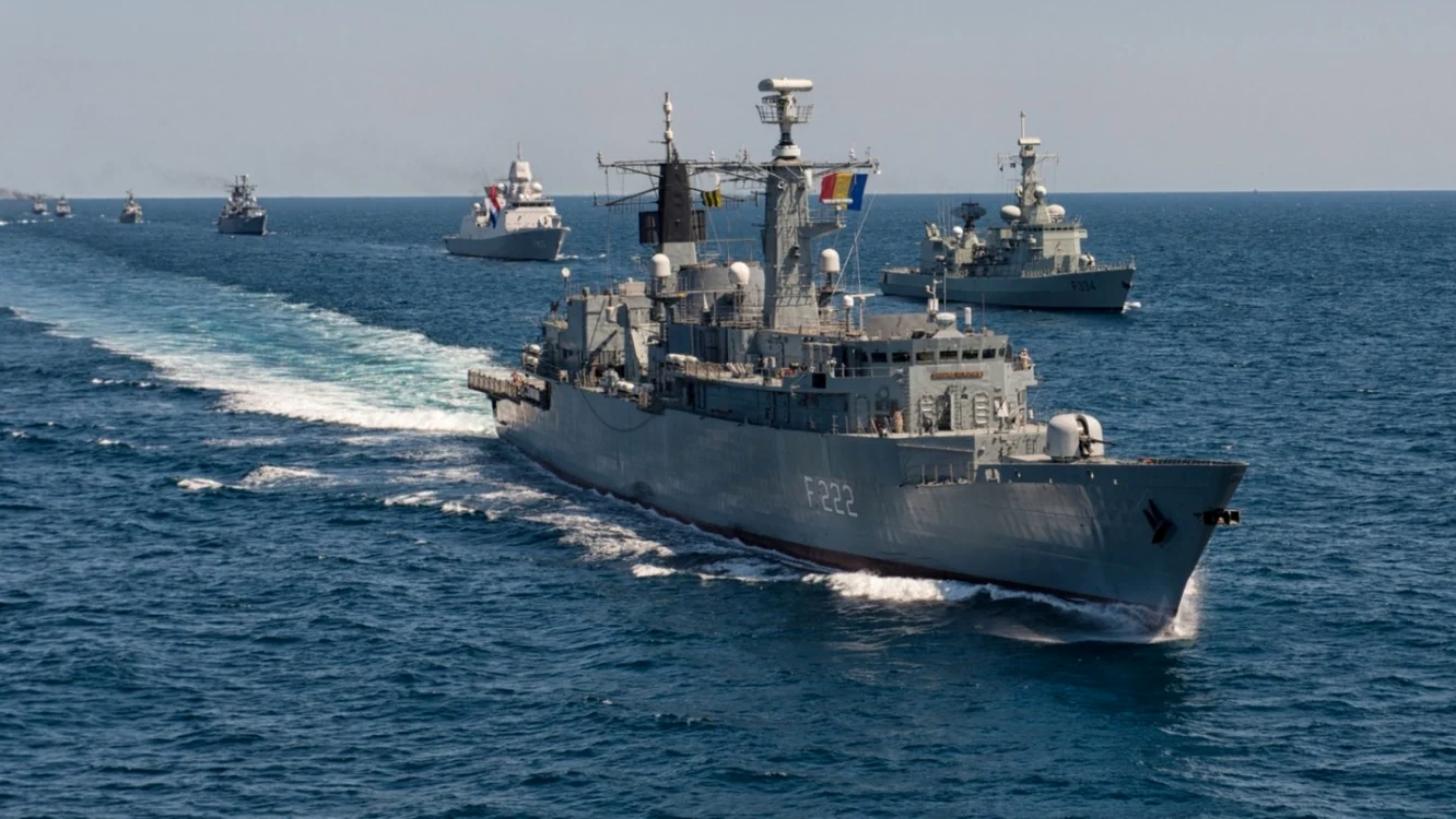 La ,,Sea Shield 21” au mai participat 16 vase de luptă  Foto: Forţele Navale Române