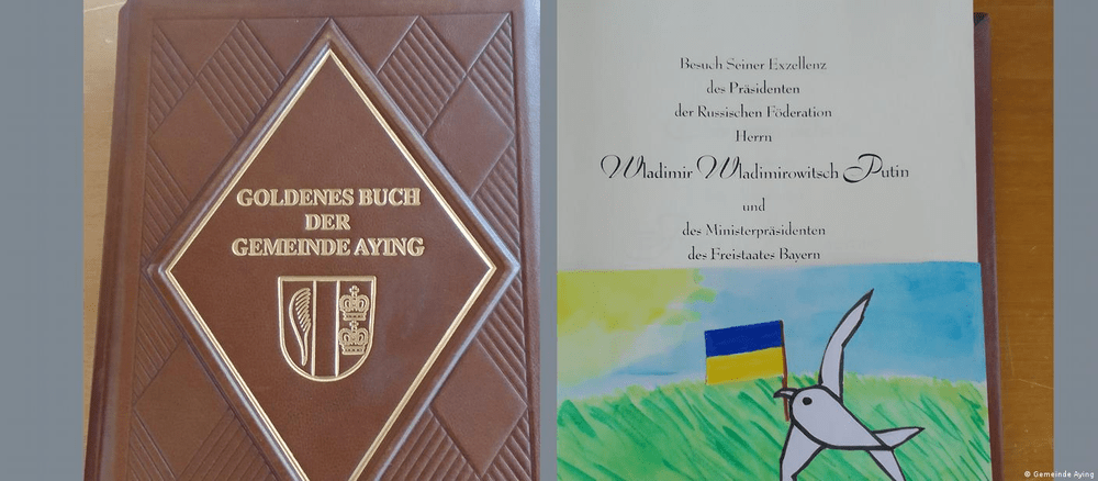 Prezența lui Putin în Cărțile de Aur ale Germaniei