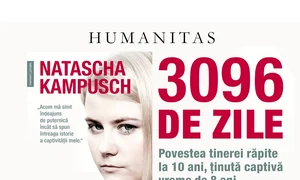 Carte nouă la Humanitas: „3096 de zile Povestea tinerei răpite la 10 ani, ținută captivă vreme de 8 ani” jpeg