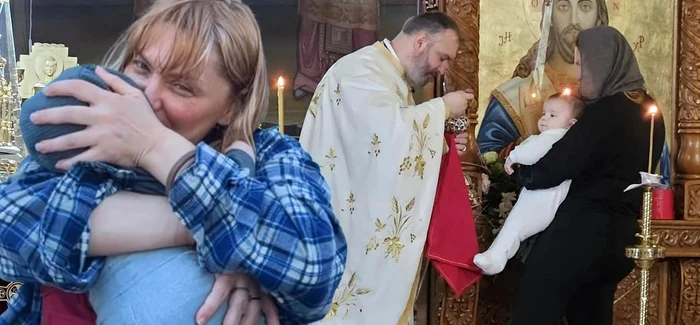 Cristina Cioran și-a botezat băiețelul - Foto: Arhiva Click!