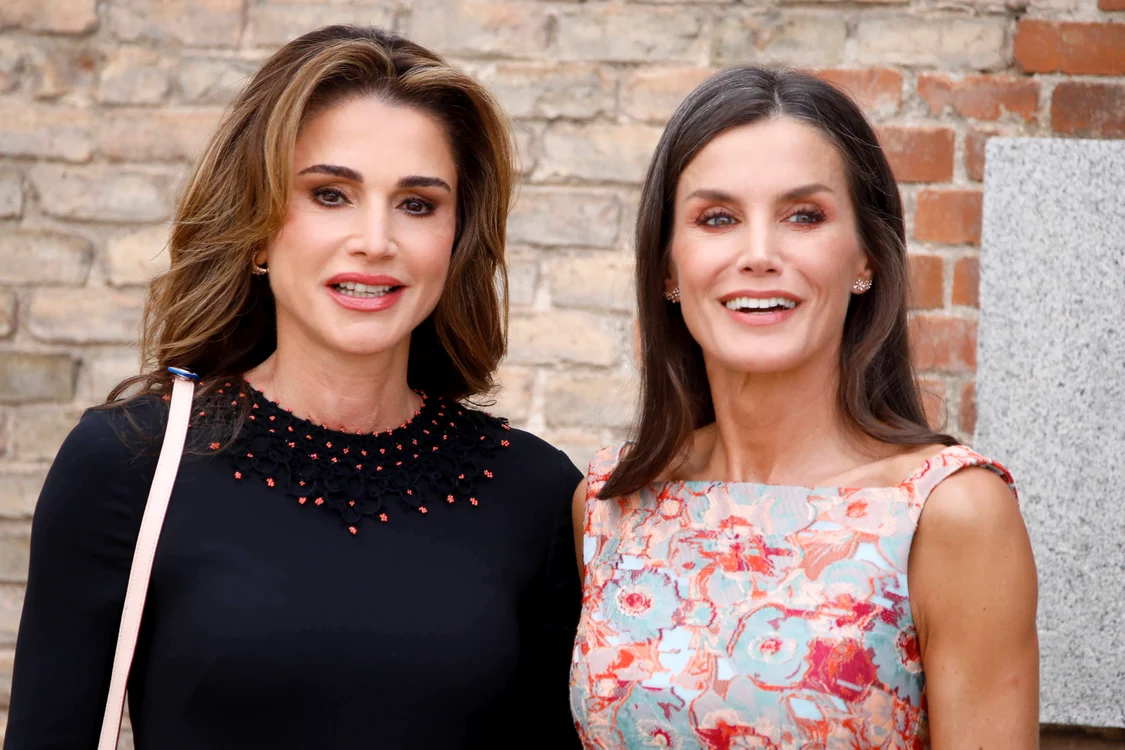 Regina Letizia a Spaniei alături de Regina Rania a Iordaniei, Profimedia (6) jpg