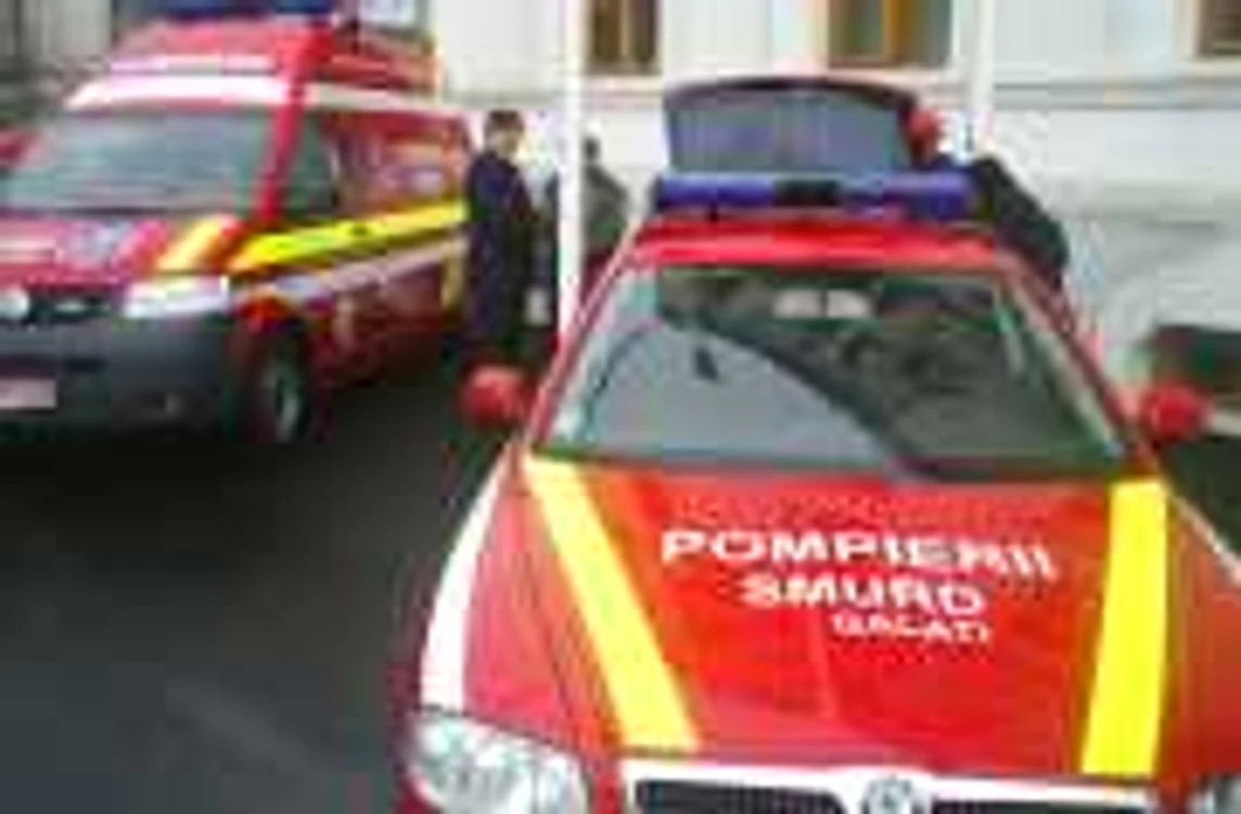 Skoda Octavia din dotarea SMURD Galaţi pe vremea când era aproape nouă