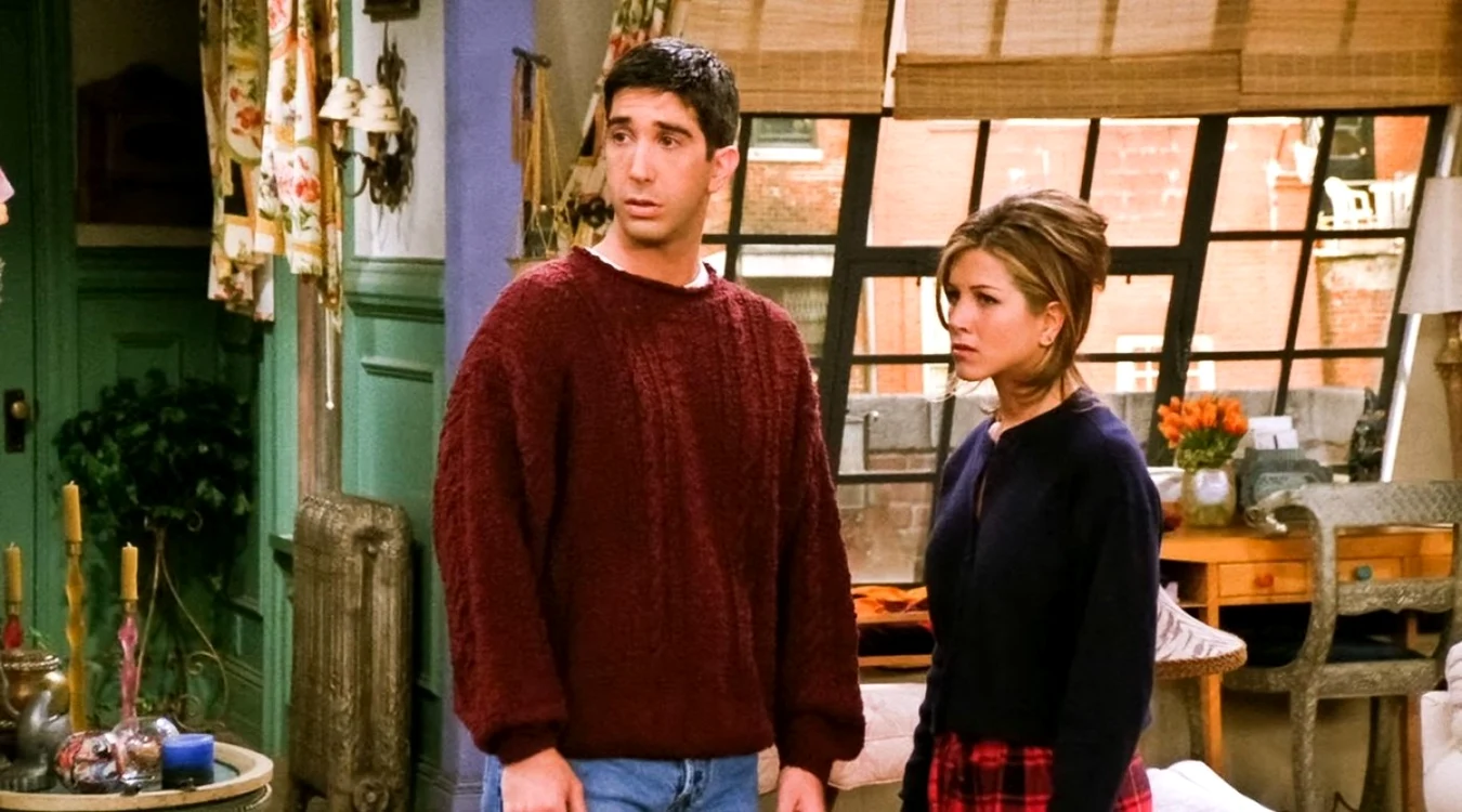 Jennifer Aniston şi David Schwimmer. Foto: Profimedia