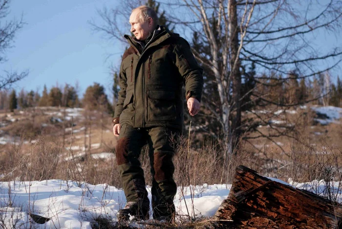 Vladimir Putin in Siberia FOTO EPA-EFE