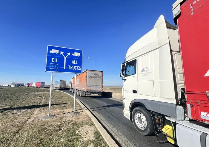 Vor fi restricții la mașinile de mare tonaj FOTO DRDP Timișoara