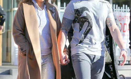 Jennifer Lopez & Casper Smart Out In NYC jpeg