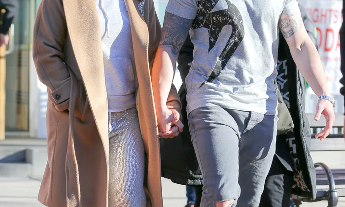 Jennifer Lopez & Casper Smart Out In NYC jpeg