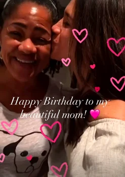 Doria Ragland și Meghan Markle