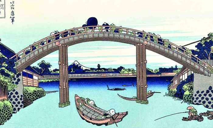 „Celebrități din lumea plutitoare” - expoziție de gravură japoneză