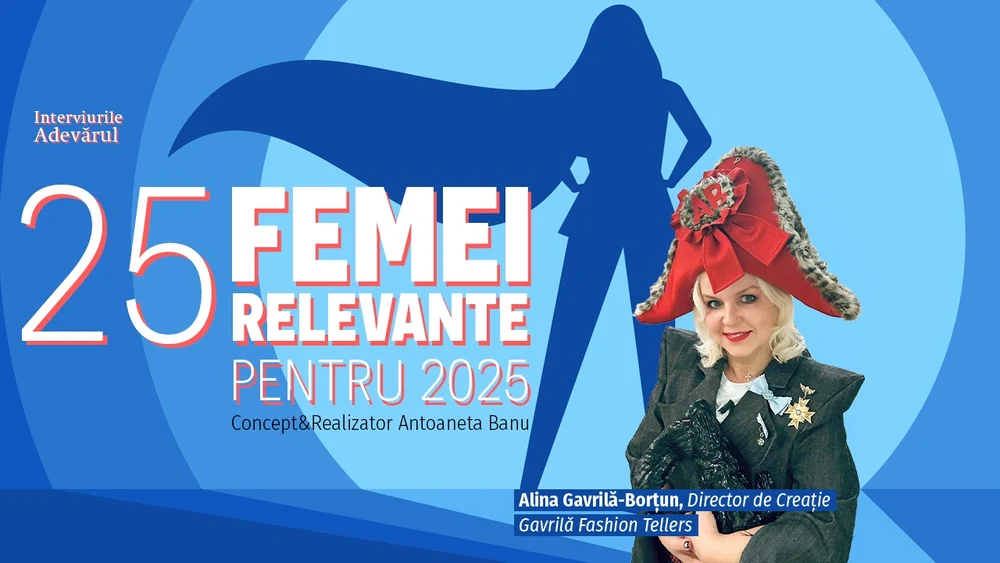 25 de femei relevante pentru 2025: Alina Gavrilă Borțun, director de creație „Nu pot să muncesc și să trăiesc fără să mă distrez. Vreau să fiu prezentă acum și în viitor”