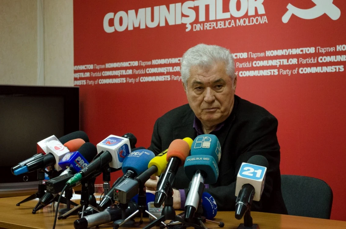 Vladimir Voronin admite o fuziune între PCRM şi PD FOTO: Alexandru Tarlev