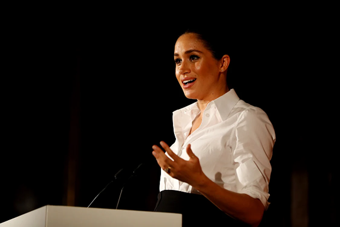 
    Meghan Markle i-a cerut tatălui ei să o lase să-și trăiască viața în pace, alături de Prințul Harry Foto: Getty   