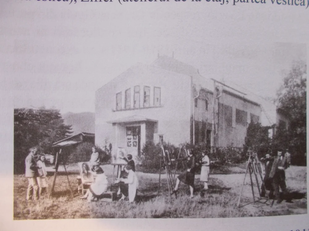 La colonia Pictorilor, in 1911 se lucra intens  Sursa foto: Arhivele Nationale