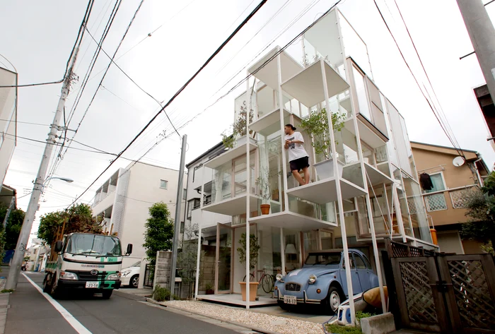 Casa NA a fost construită de arhitectul Sou Fujimoto (Foto: Profimedia)