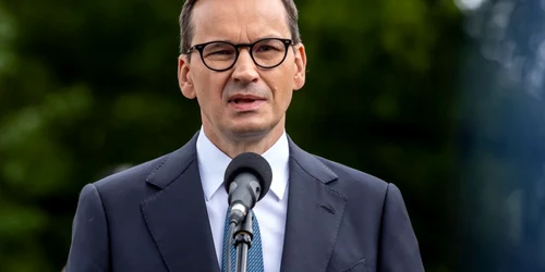 Premierul polonez Mateusz Morawiecki FOTO Profimedia 