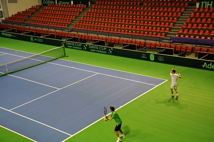 
    Cupa Davis România Israel de la Sibiu va avea loc între 6 şi 8 martie 2015foto: turnulsfatului.ro  