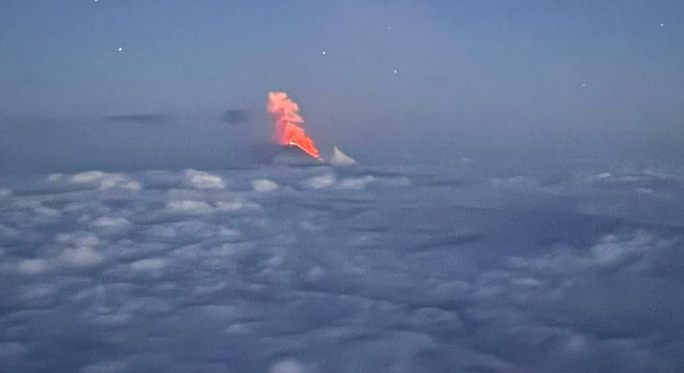 Erupție a vulcanului Kliucevskoi după un mega-cutremur/ FOTO:X