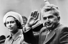 Regina Elisabeta și Nicolae Ceaușescu  foto   GettyImages jpg