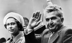 Regina Elisabeta și Nicolae Ceaușescu  foto   GettyImages jpg