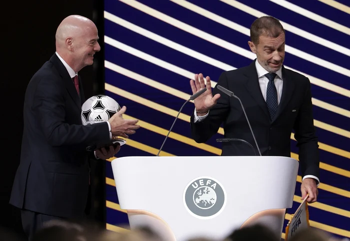 Ceferin a respins categoric planul lui Infantino legat de CM de fotbal (Foto: EPAImages)