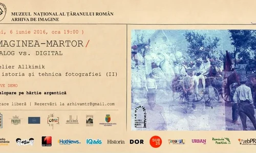 ANALOG vs  DIGITAL: atelier Allkimik de istoria și tehnica fotografiei (II) la Muzeul Țăranului jpeg