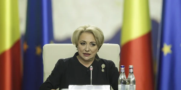 Viorica Dancila la prima sedinta. FOTO Inquam Photos/Octav Ganea