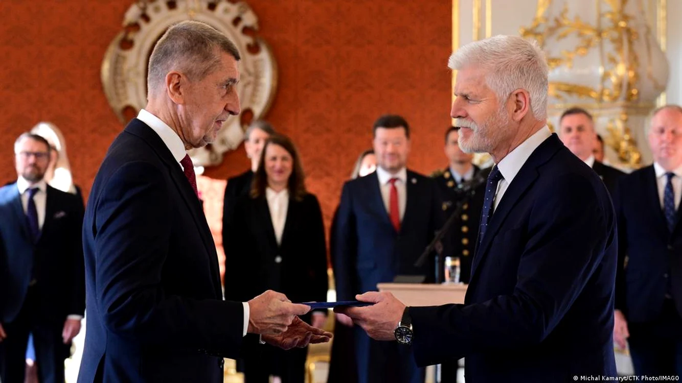 Învestirea lui Andrej Babiš în fruntea guvernului de la Praga de către preşedintele  Petr Pavel