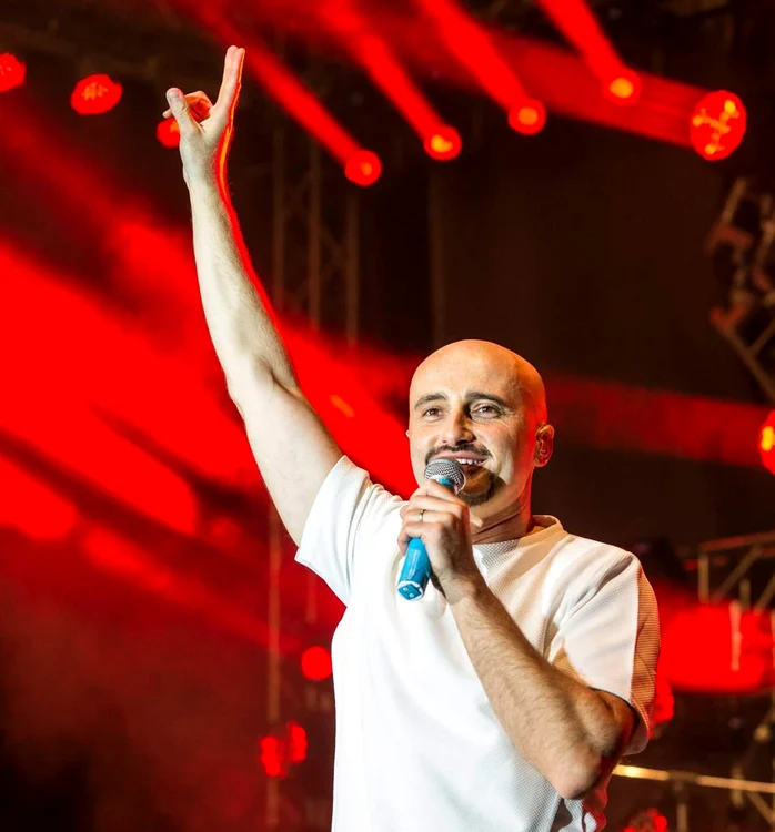 Călin Goia, liderul trupei Voltaj FOTO: Arhivă