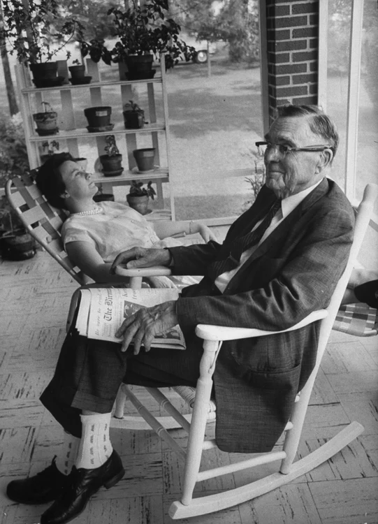 Harper Lee și tatăl ei. FOTO: Getty Images