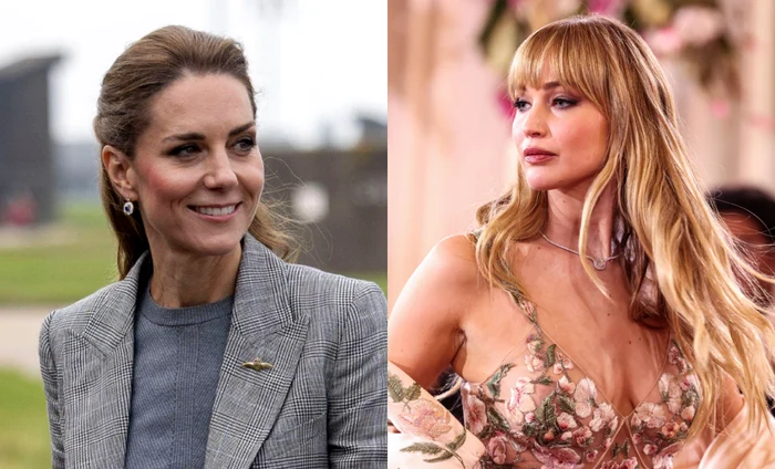 Kate Middleton și Jennifer Lawrence foto profimedia jpg