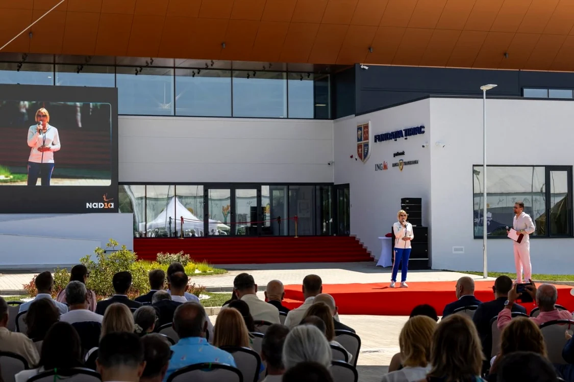 Sala de gimnastică se află lângă patinoarul din Otopeni (Foto: Fundația Țiriac)