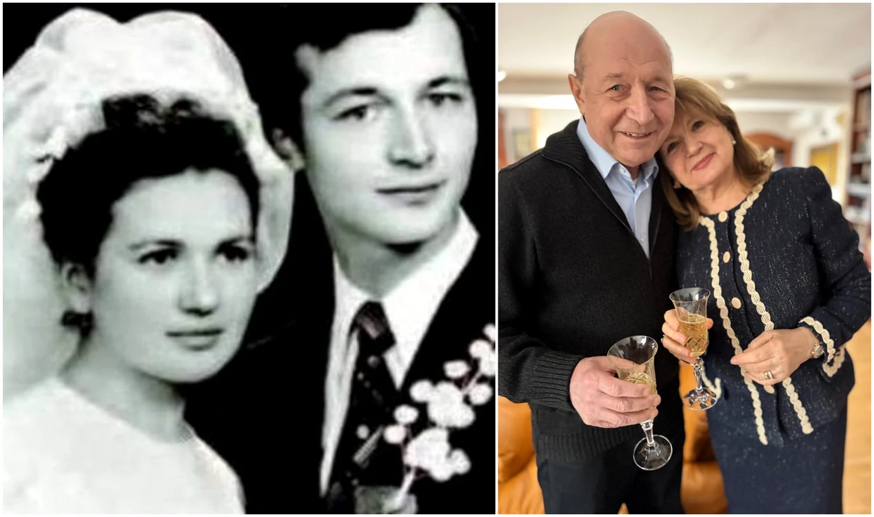 Traian Băsescu și Maria Băsescu, de 50 de ani împreună FOTO Facebook jpg