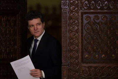 Nicușor Dan, conferință de presă la Palatul Cotroceni Inquam Photos / George Călin