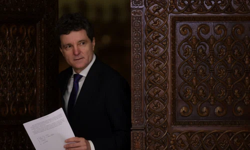 Nicușor Dan, conferință de presă la Palatul Cotroceni Inquam Photos / George Călin