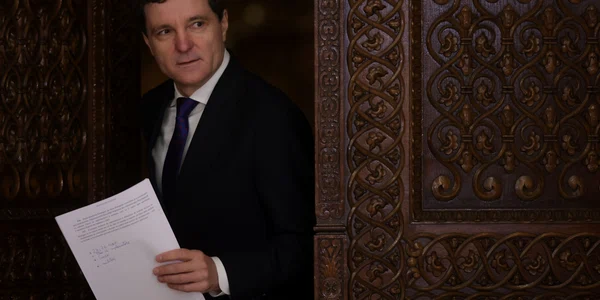 Nicușor Dan, conferință de presă la Palatul Cotroceni Inquam Photos / George Călin 