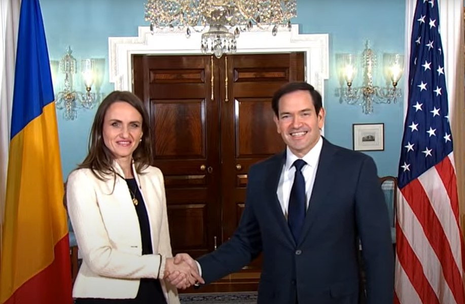 Ministrul Afacerilor Externe, Oana Țoiu, s-a întâlnit la Washington cu Marco Rubio. Principalele teme discutate