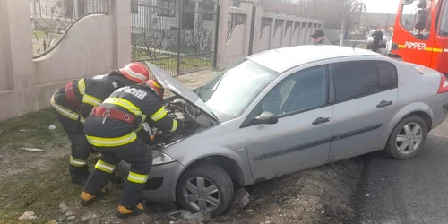 slobozia accident la barcanesti FOTO ISU Ialomita
