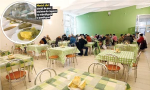La cantina socială a Primăriei Capitalei, din Aleea Turnu Măgurele nr 17, vin circa 40 de persoane pe zi, deşi sunt disponibile 100 de locuri jpeg