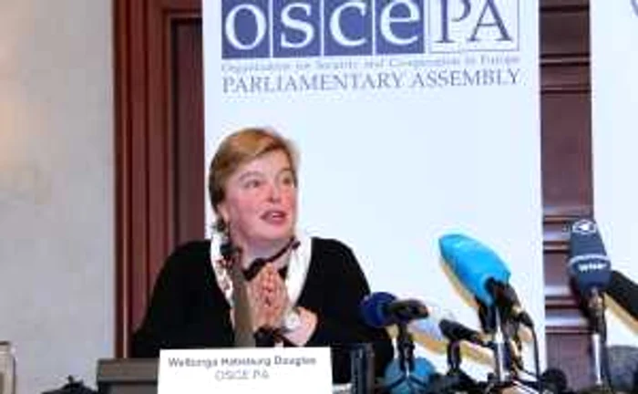 Walburga Habsburg Douglas, vice-preşedintele Adunării Parlamentare a OSCE 