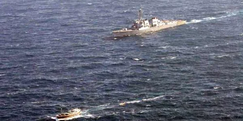 Distrugatorul USS Winston S. Churchill FOTO EPA