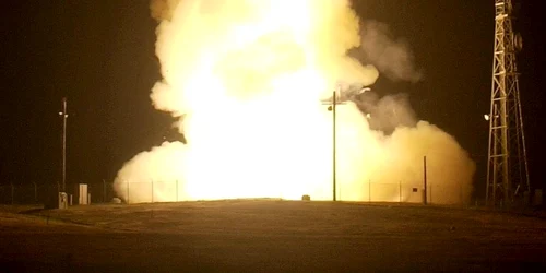 Rachetă balistică intercontinentală Minuteman III FOTO EPA-EFE