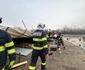Intervenție la Sibiu din cauza vremii extreme - vântul a smuls acoperișuri de pe blocuri Sursă ISU Sibiu